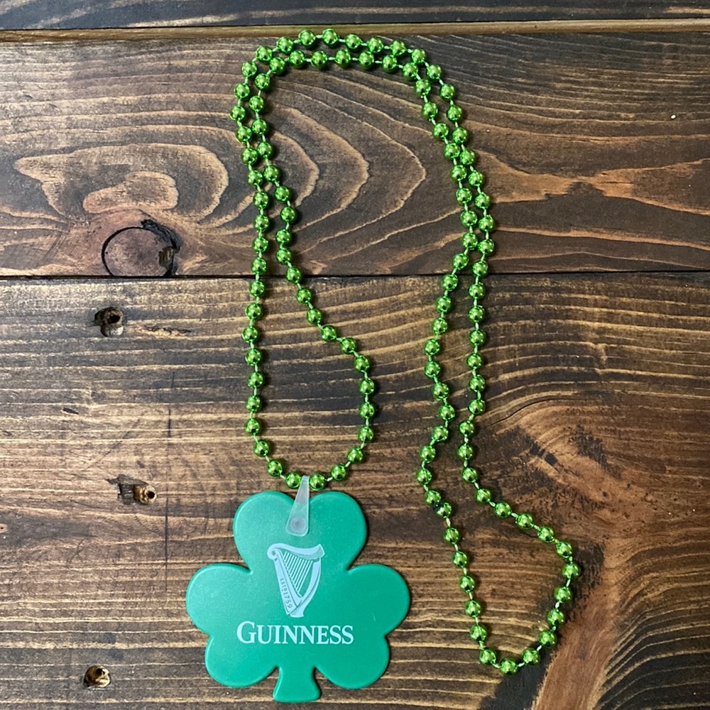 Guinness St. Patrick’s Day beads 🍀